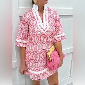 NWT Entro Pink Piper dress